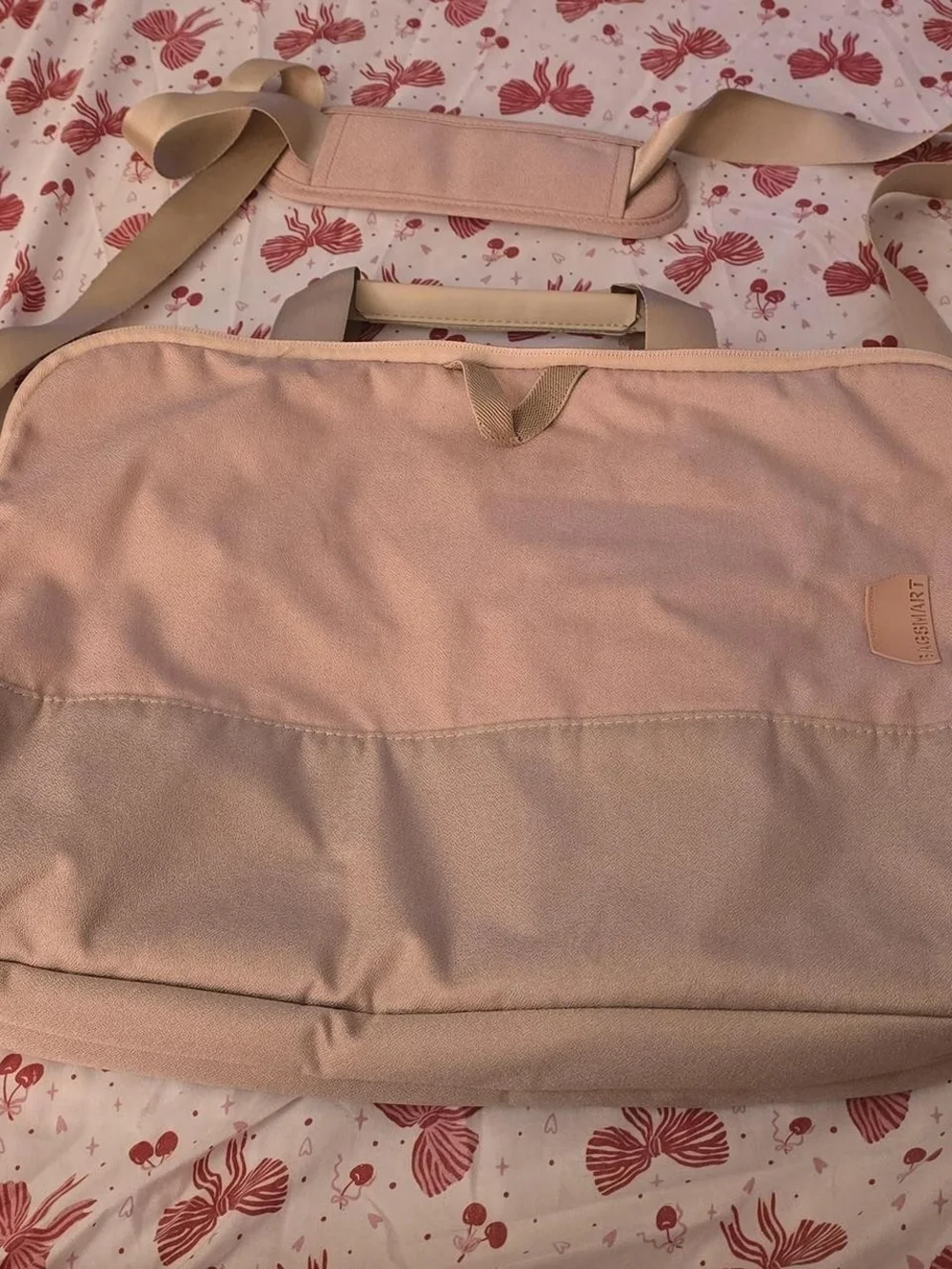 Light Pink Laptop Bag - Unbranded Women’s Carry Bag